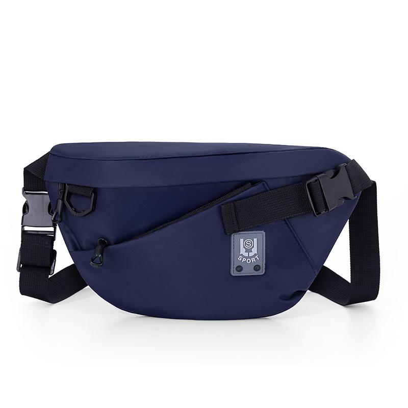 

Мужская нагрудная сумка спортивная для бега кроссбоди сумка для мобильного телефона поясная сумка синий