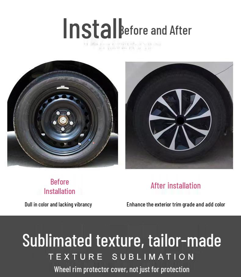 Wuling Bingo 15-inch Wheel Covers: Protective and Decorative Electric Vehicle Hubcaps