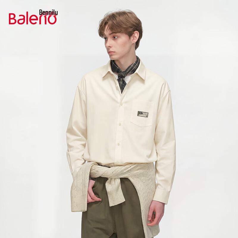 

Baleno Men s Casual Long-Sleeve Breathable Shirt 3XL