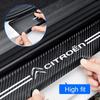 Car Door Sill Stickers Carbon Fiber Door Sill Film Car Sticker For Citroen C1 C2 C4 C5 C3 C4L Berlingo Xsara Picasso Accessories