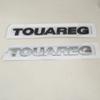 1pcs 3D ABS TOUAREG Car Letters Rear Bumper Trunk Emblem Sticker Badge Decal styling auto Accessories