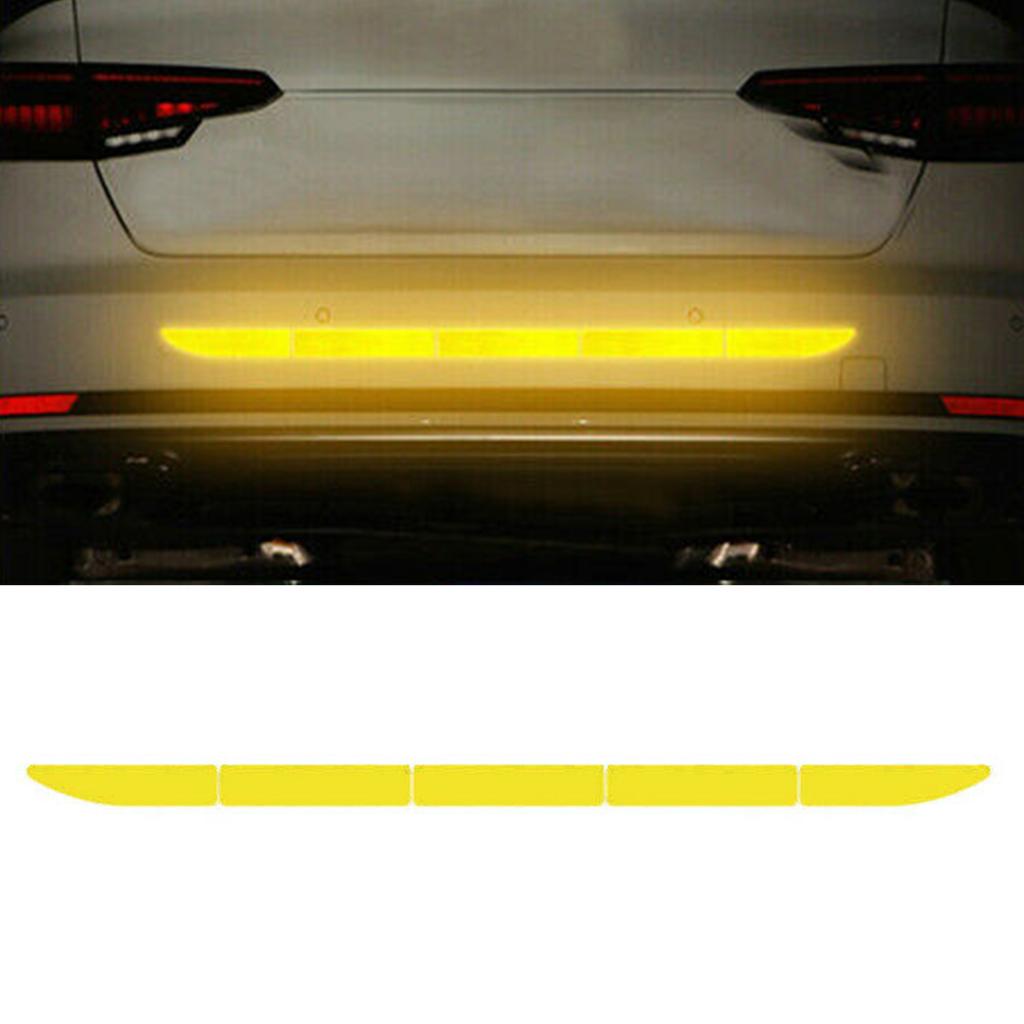 5PCS Strong Reflective Stripe Sticker High   Night Visibility   Waterproof