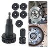 Hard Abs Shell Grinder Grinding Tool for Surface Protection Automotive Maintenance Kit for Precision Rust Removal Hub