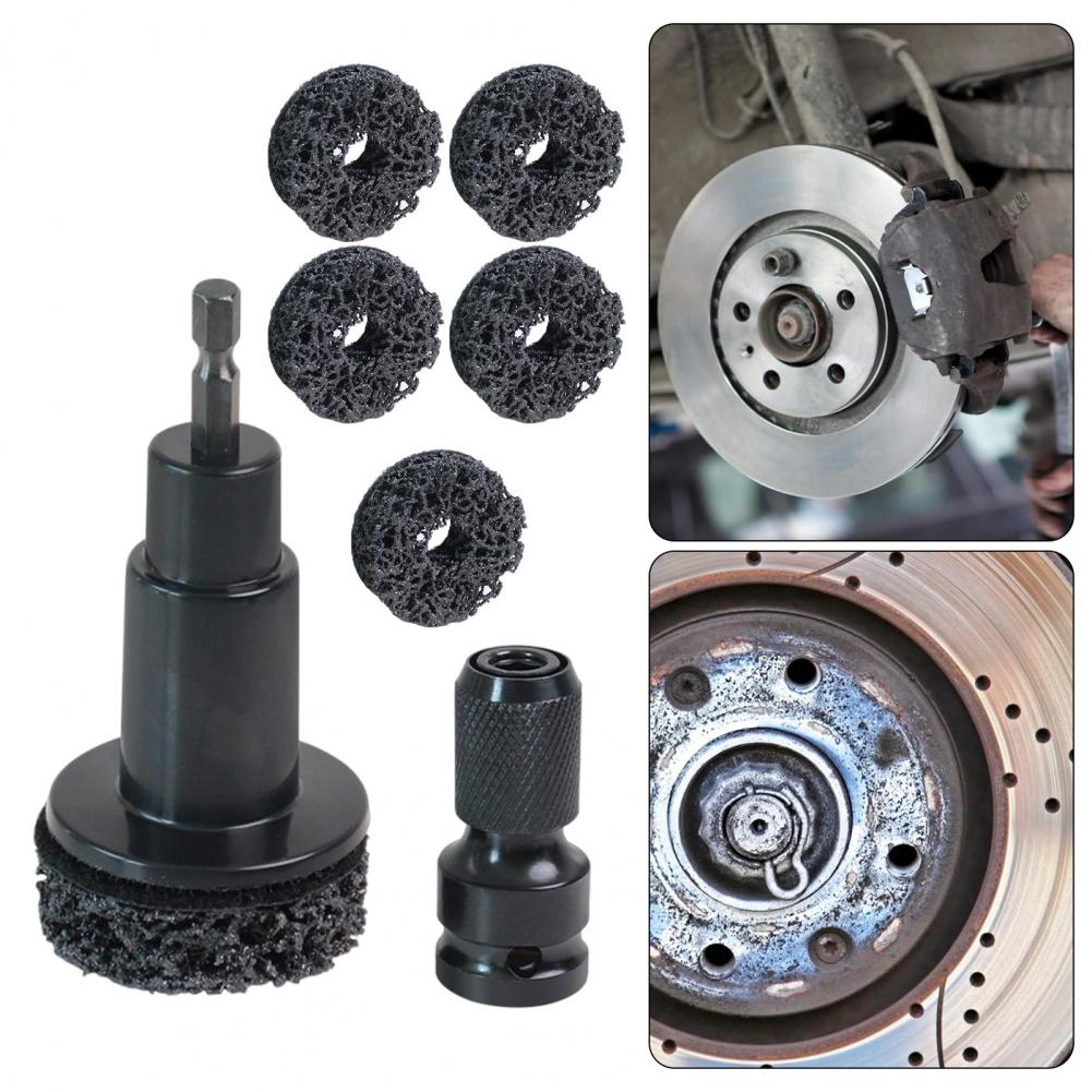 Hard Abs Shell Grinder Grinding Tool for Surface Protection Automotive Maintenance Kit for Precision Rust Removal Hub