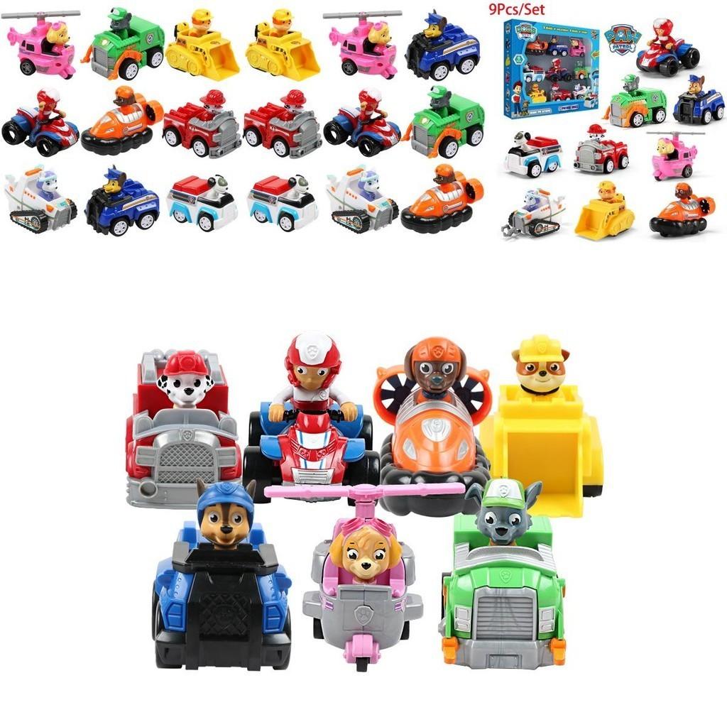 Authentic Paw Patrol Vehicles Set For Kids With Pull Back Action Perfect For Collections