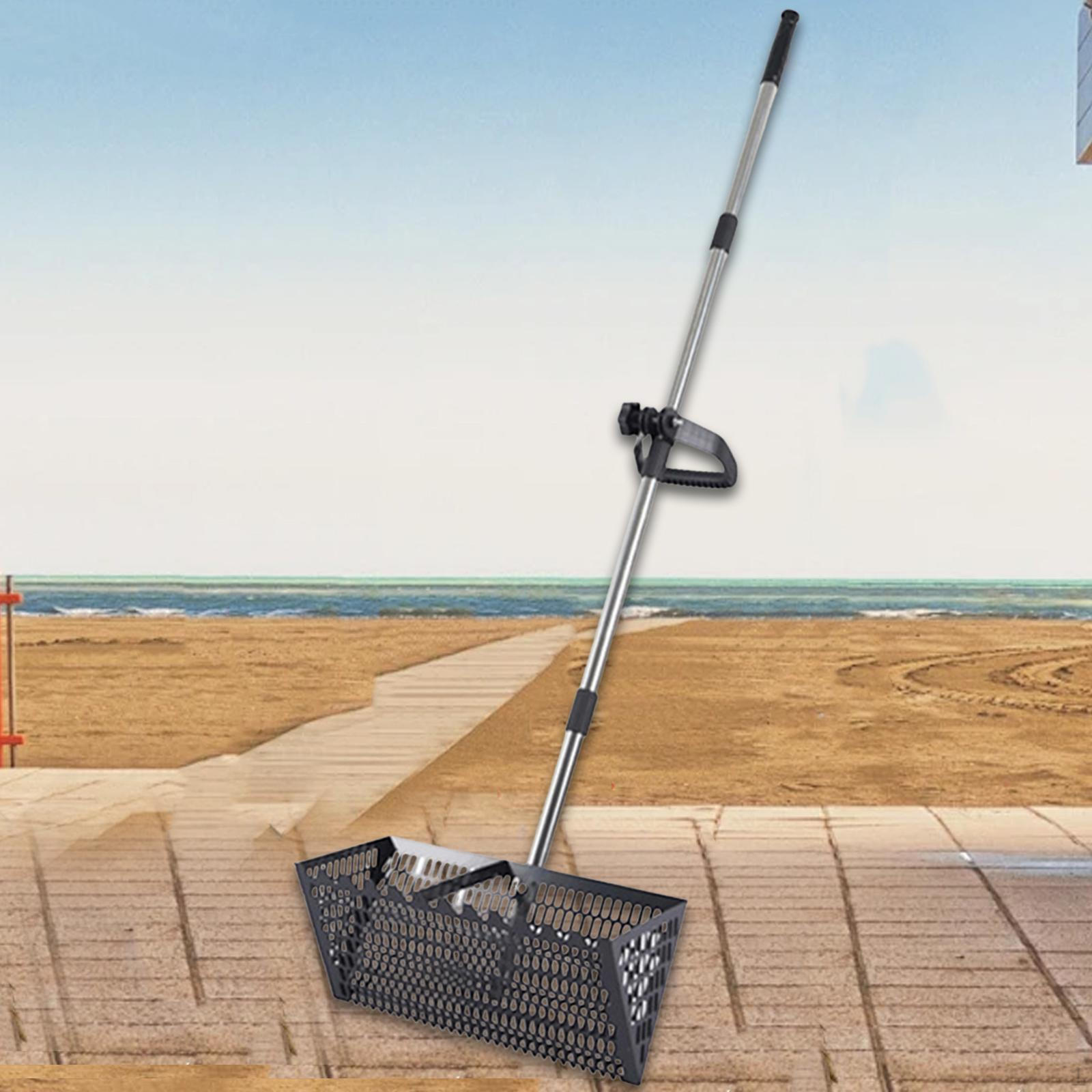 

Грабли, Глубокие, Длинная ручка, Сито, Многофункциональные, Практичные и Совок для кошачьего туалета чёрный