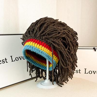 Pletená paruka ve stylu reggae: Unisex Móda s Dreadlock Stylem