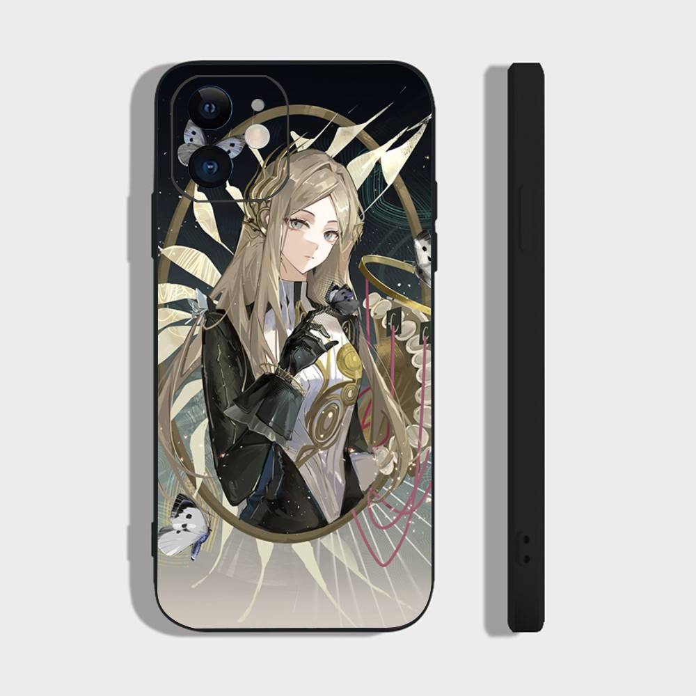 Lorentz Butterfly Anime Reverse 1999 Phone Case For IPhone 17 Air 16 15 14 13 Pro Max 11 12 Black Silicone Cover