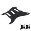 Guitar Pickguard Scratch Plate 11 Holes Left Handed Electric Guitar Pickguard for Practice and Perfo