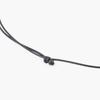 Jbans Classic All-Black Chain Pendant String Necklace (C2401-An791_Bk)
