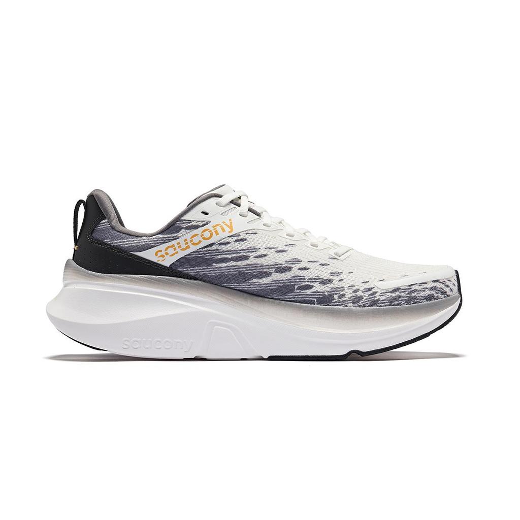 SAUCONY Unisex Guide 17 White Grey Black Running Shoes S20936-500