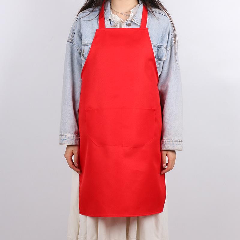 Custom Waterproof PVC Polyester Waist Apron with Logo Printing