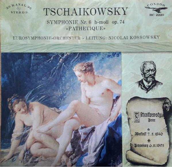 

LP Record TSCHAIKOWSKY, EUROSYMPHONIE-ORCHEST - Symphonie Nr. 6 H-moll Op.74 - Path BC2220 Condor Germany Classical Used