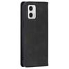 Anti-drop Leather Phone Case for Motorola Moto G73 5G,Calf Texture Wallet Stand Phone Cover