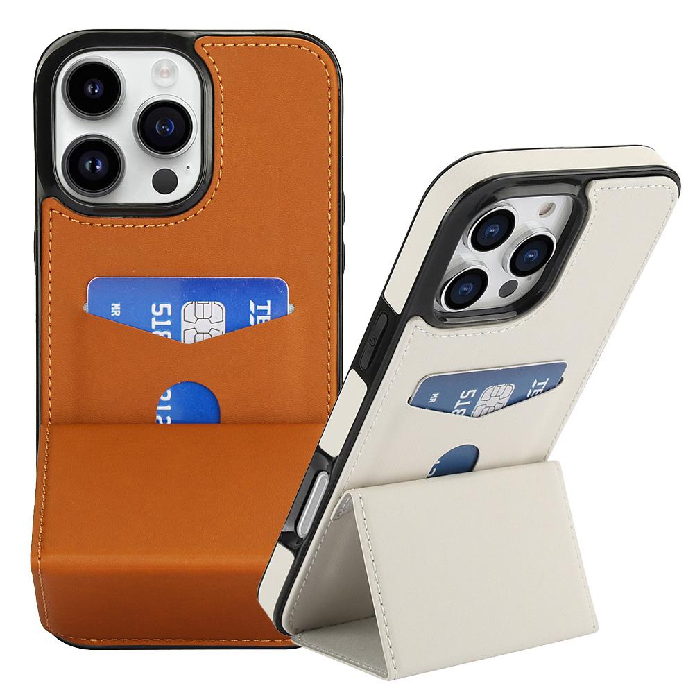 Custodia a Portafoglio Pieghevole Magnetica in Pelle con Slot per Carte di Credito per iPhone 16e 16 Pro Max 15 Pro 14 + 13 12 11 XR XS X 8 Plus 7 Cover