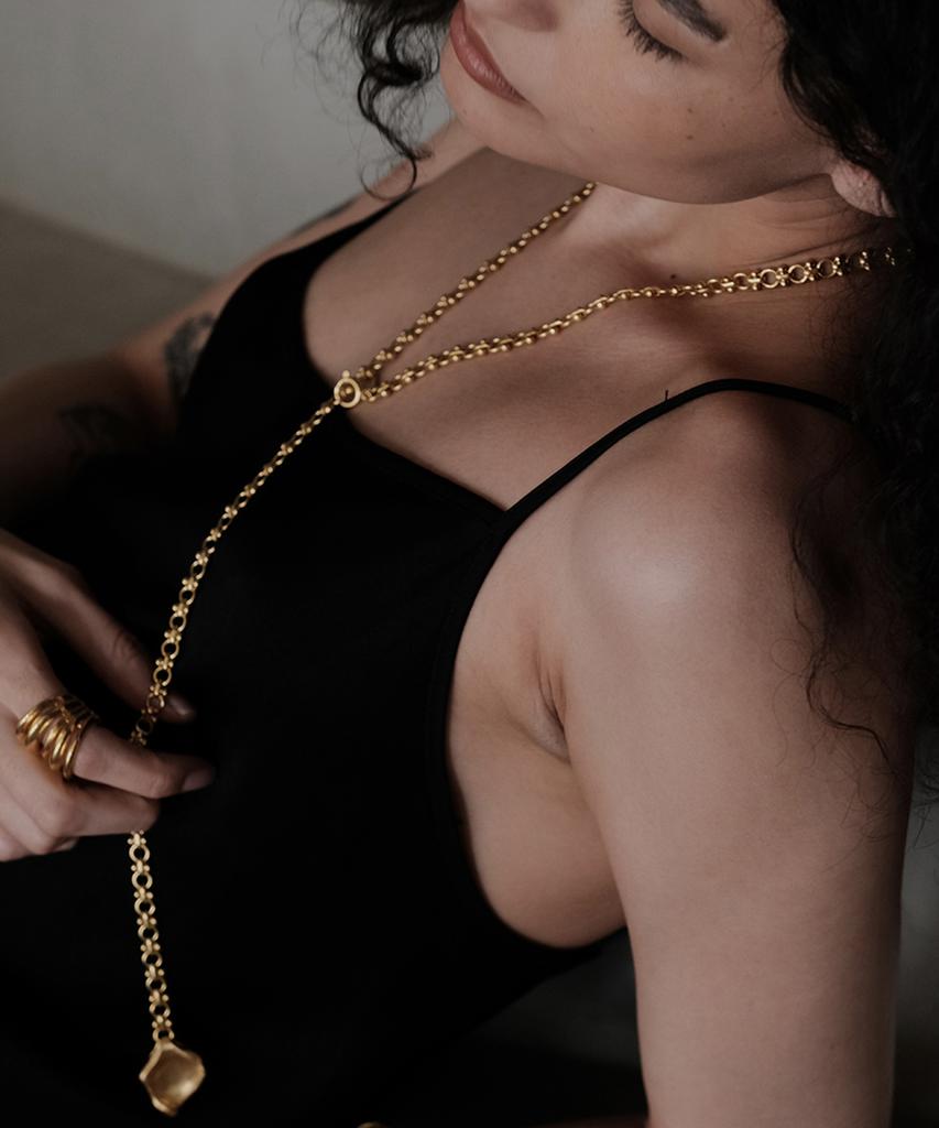 Mohr Melt Orb Necklace