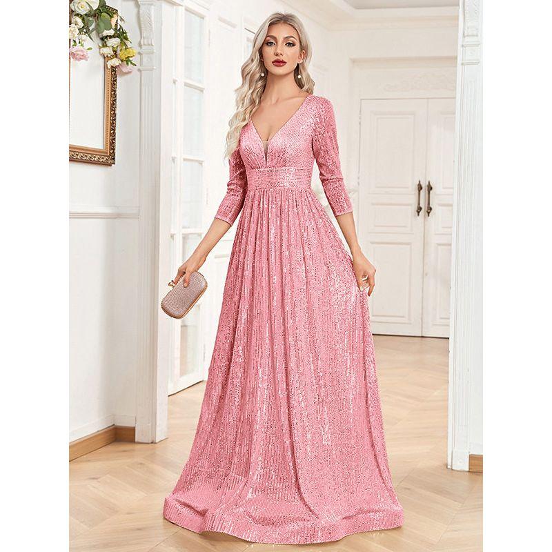 Evening Dresses Elegant Banquet European and American Cocktail Party Long Dresses Evening Party Dresses Gown