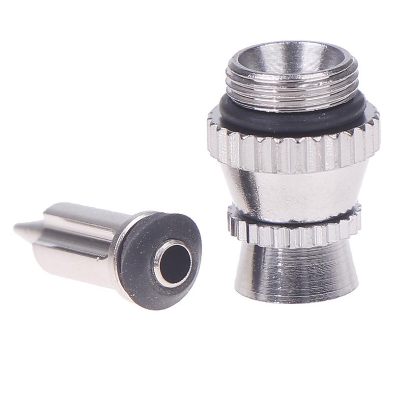 Metall-Spritzpistolen-Düsenaustausch-Kit mit 0,3-mm-Spitze und Abdeckungen, Unbeladenes Spritzpistolen-Zubehör-Set