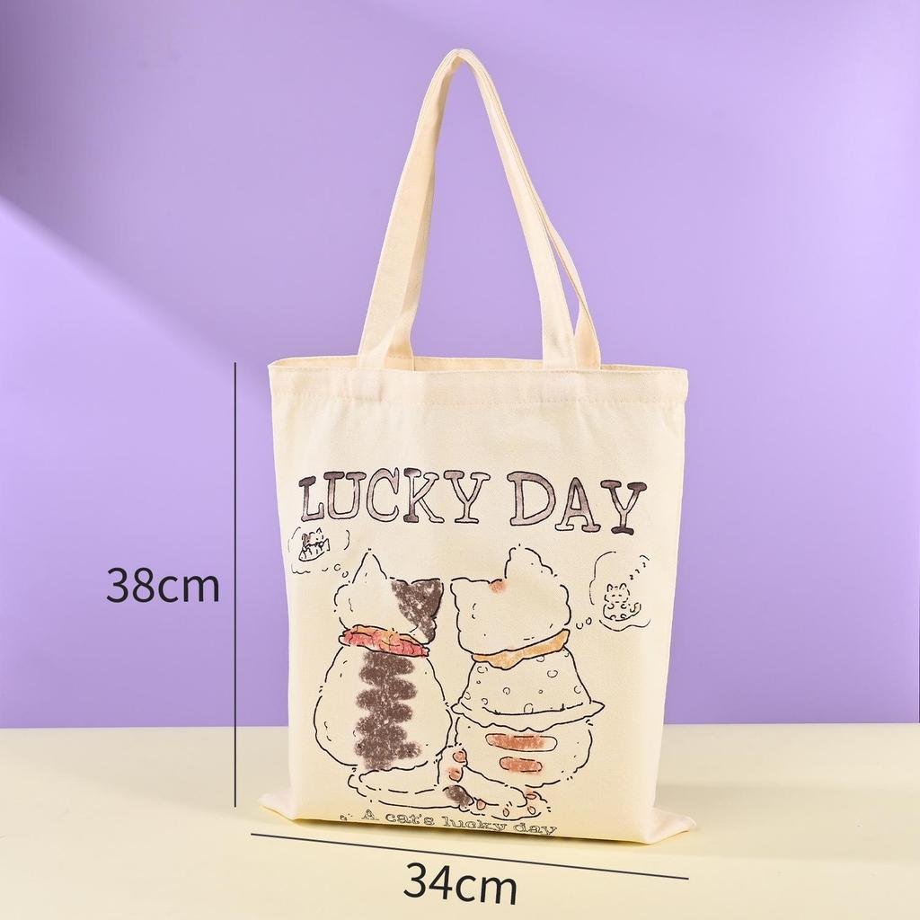 Customized Logo Canvas Shopping Bag - Durable, Eco-friendly, and Ideal for Promotions