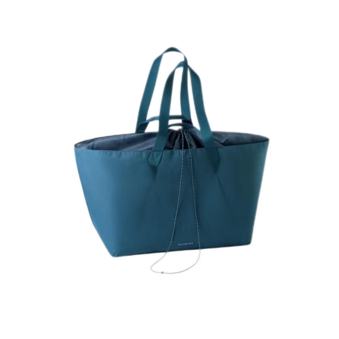 

Beneunder Tote Bag, Women s Handbag, Shoulder Bag, Large Capacity, Commuter and Travel, Luggage Bag, Blue, 140L синій
