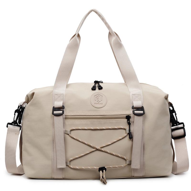 

Dry Wet Separate Short Distance Travel Bag Water-repellent Fitness Bag For Men And Women Shoulder Crossbody Bag хакі