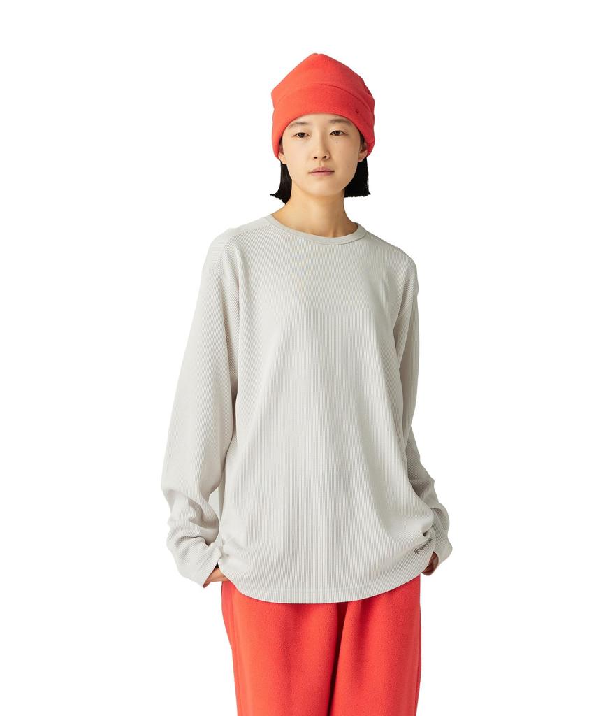 Snow Peak Dry Thermal Cut and Sew Long Sleeve and Size Off White L/S T-Shirt SW-25AU011, T-Shirt, Men's Women's, M,