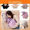Cute Dark Cat Plush Toy For Halloween Gift 20cm Height