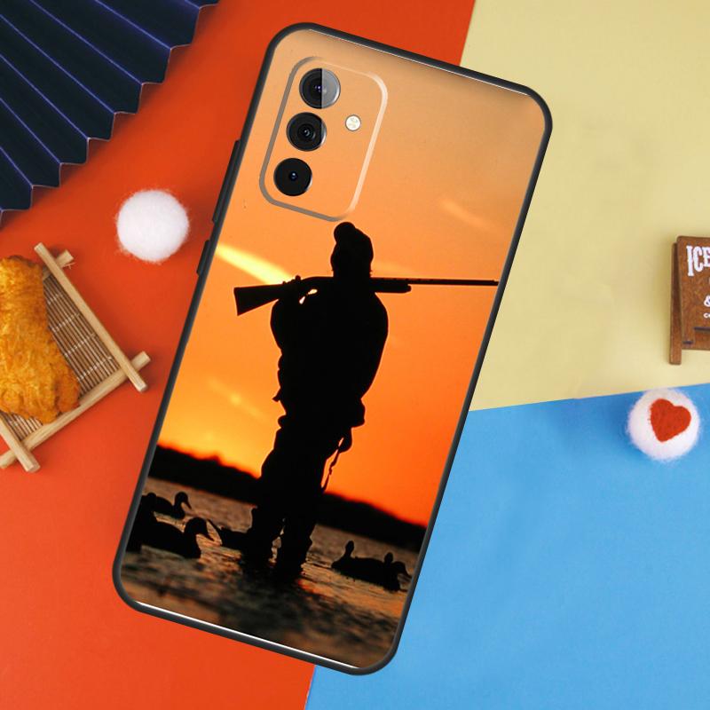 Bird Duck Hunting Sunset Case For Samsung Galaxy A17 A35 A55 A06 A16 A26 A36 A56 A53 A32 A52 A33 A13 A14 A34 A54 A15