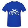 White Bike Bicycle Tshirt Japanese Fresh Tshirt Fitness Leisure Travel Musthave Short Sleeve