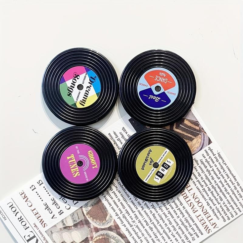 4/8pcs, Nostalgic Cassette Record Magnet Set | Decorative Magnetic Fridge Magnets, Perfect for Music Lovers, Charming Gifts.
