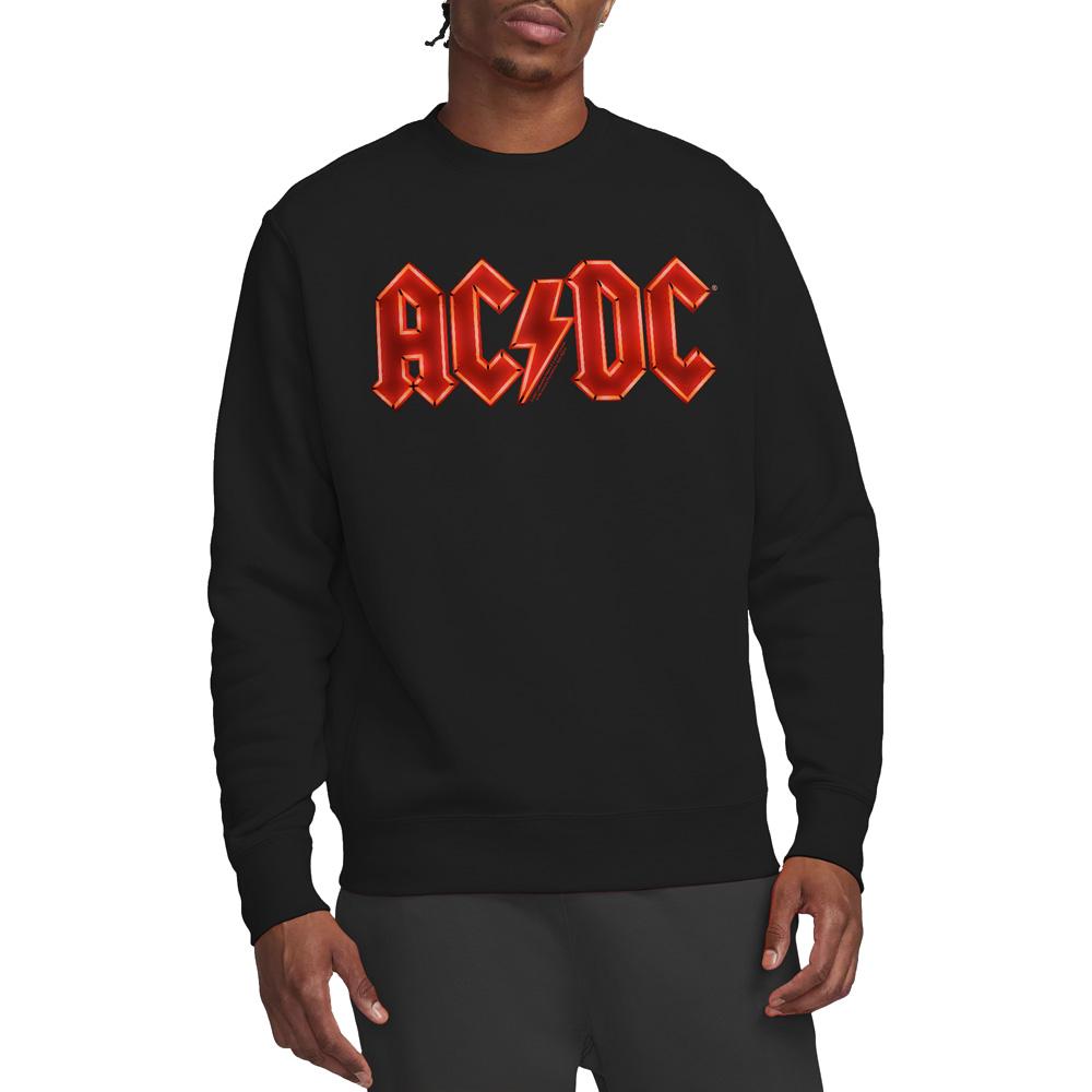 AC/DC Unisex Adult PWR-UP Logo Sweatshirt