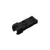 50pcs 14418 Plate Modified 1x2 Tow Ball Socket Bricks Collection Modular GBC Toy For Technical MOC Set Gift Buildings Blocks
