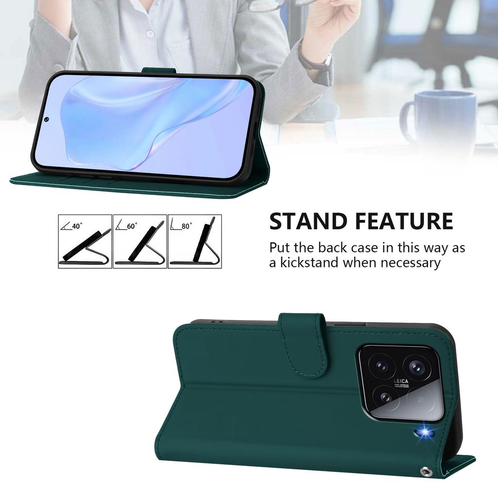 Magnetic Leather Flip Wallet Case for Xiaomi 17 Pro/17 Pro Max/17/15S/15T Pro/15T/15/14 Ultra/14 Pro/14T/14 Phone Cover
