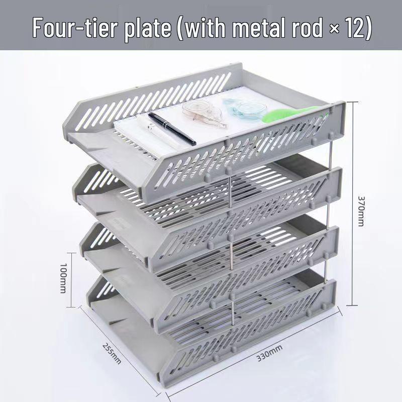 Desktop Büro Organizer Mehrschichtiger Akten- & Dokumentenhalter Regal