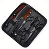 Hairdressing Scissors Set: Stainless Steel Cutting & Thinning Shears for Home Use