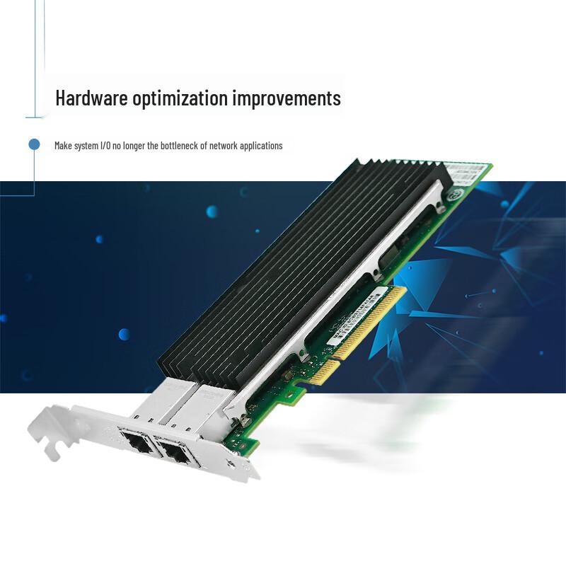 LR-LINK LREC9802BT 10G Dual-Port PCIe x8 Server Network Adapter (CN version)