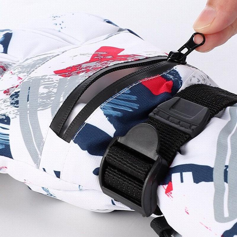 Waterproof Skiing Snowboarding Gloves Winter Warm Gloves Insulated Thermal Gloves