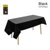 1Pcs 137x274cm Disposable Table Cloth Waterproof Stain-Resistant Plastic Tablecloth Decorative Table Cover for Retangle Table