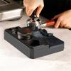 Coffee Tamper Station Plastic Coffee Tool Holder Coffee Tamper Station ABS Texture Present for Coffee Enthusiasts
