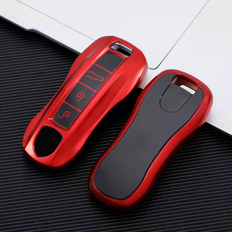 Compatible Porsche Key Case Shell for New and Old Models - 20 Cayenne, 911, Panamera.