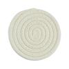 Cotton Rope Woven Placemat - Heat Trivet for Hot Dishes, 7 Inch Round