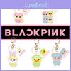 Blackpink Kreslená postavička Akrylová klíčenka Přívěsek na klíče Ozdoba na batoh Výška 5 cm