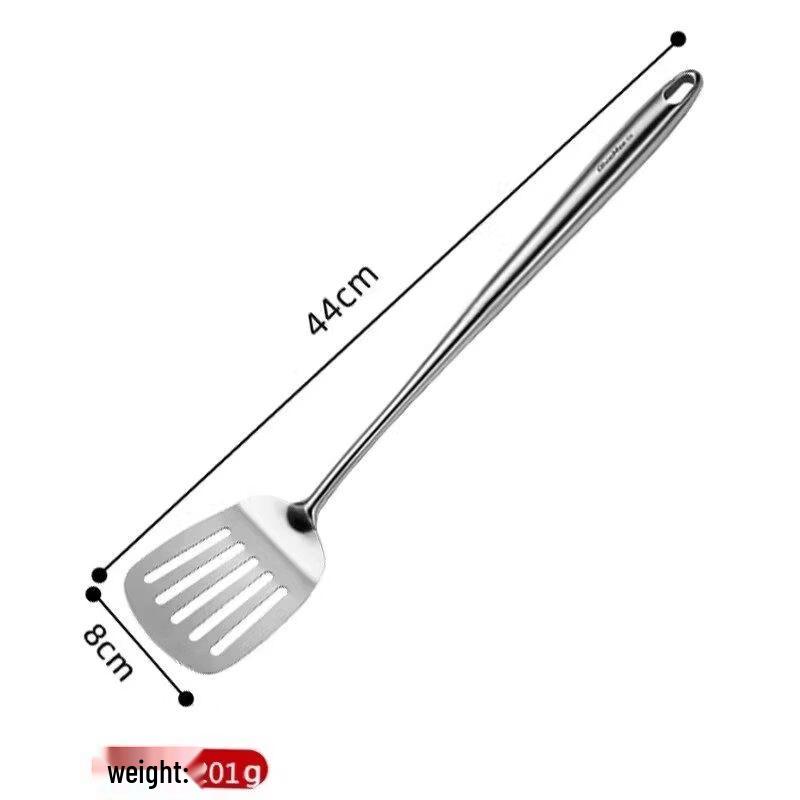 Lantuan 304 Stainless Steel Long Handle Cooking Spatula