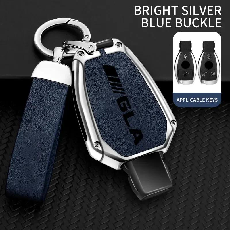 Zinc Alloy Car Key Case For Mercedes Benz GLA200 GLA220 GLA260 GLA180 Remote Control Protector For Mercedes Benz GLA Key Cover