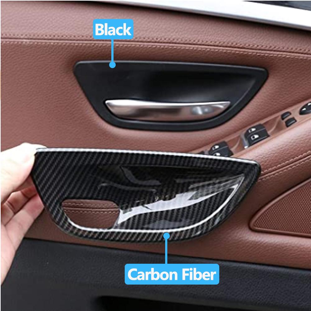 Left Right Door Handle Bowl Cover Trim Without Atmosphere Light Replacement For BMW 5 Series F10 F11 F18  520i 523i 525i
