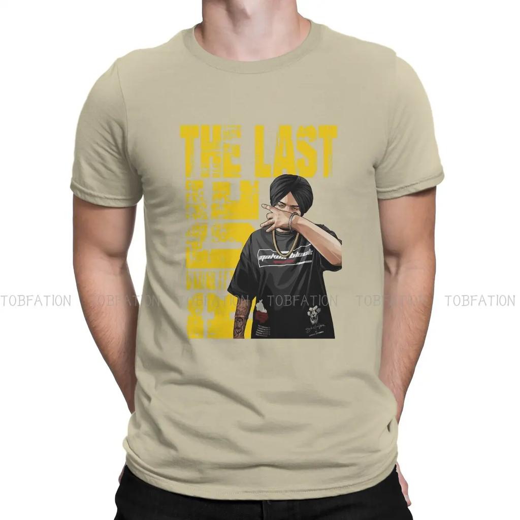 Desi Merch Punjabi Hipster T-Shirts Sidhu Moose Wala Indischer Rapper Männlich Harajuku Stoff Streetwear T-Shirt Rundhals Übergröße