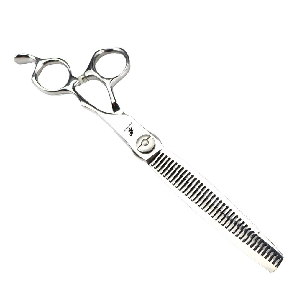 Bright 7.0 Inch Nimpson 440C Hair Scissors, Hair Scissors, Tooth Scissors, Thin Scissors