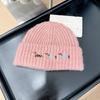 Grey cute dachshund embroidered knitted hat for children, thickened warm big head circumference wool hat, small face baotou hat