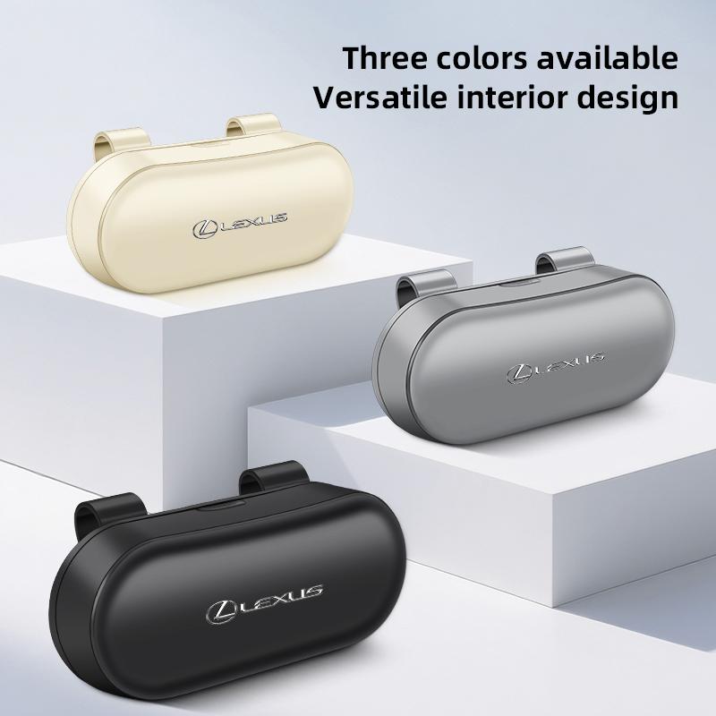 Car Glasses Case Auto Sunshade Glasses Clip Sunglasses Storage Box For Lexus F-SPORT ES RX NX LS UX LM LX GX LC RZ IS CT GS RC