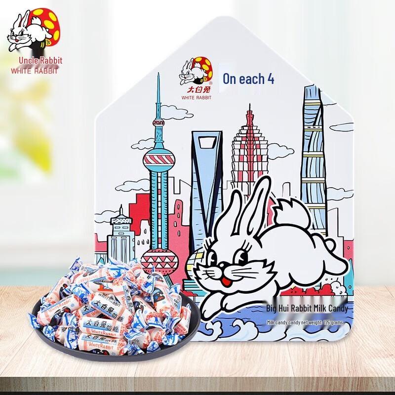 Big White Rabbit X Oriental Pearl Original Milk Candy Gift Box
